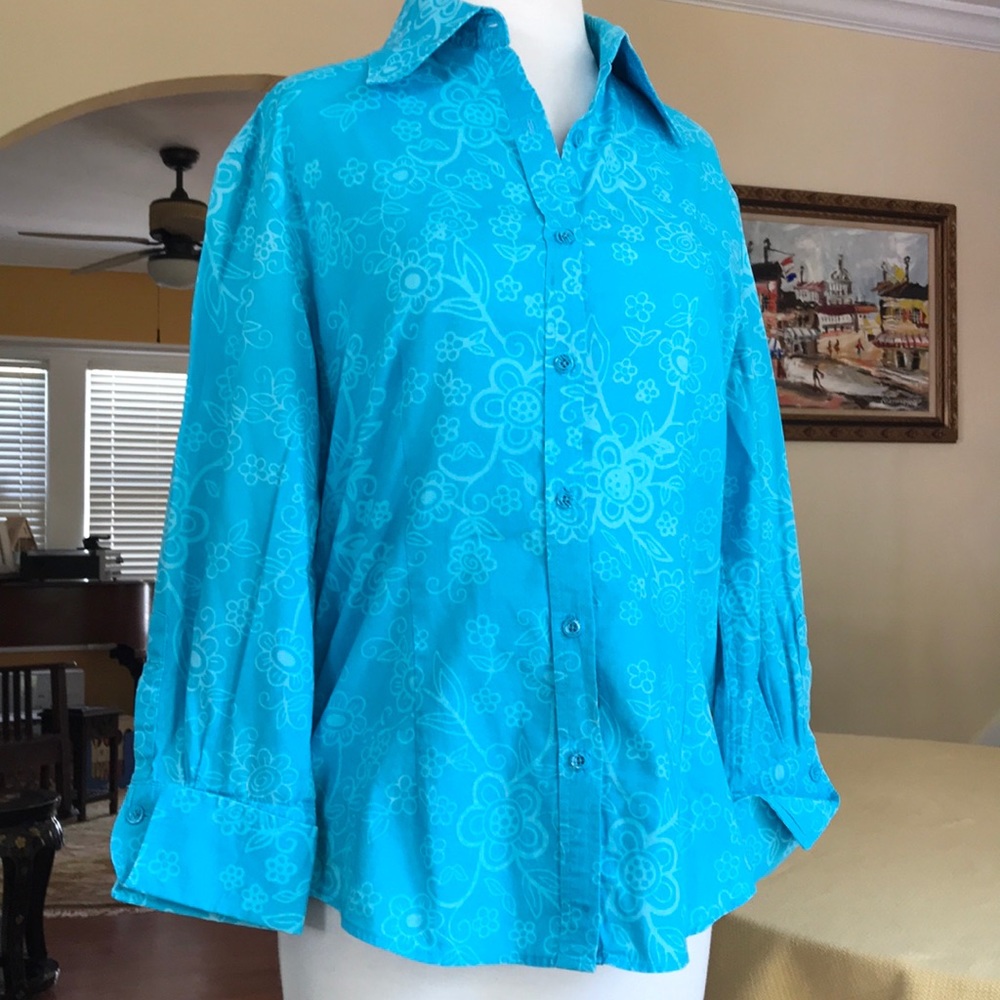 Three islands ladies large long sleeve shirt